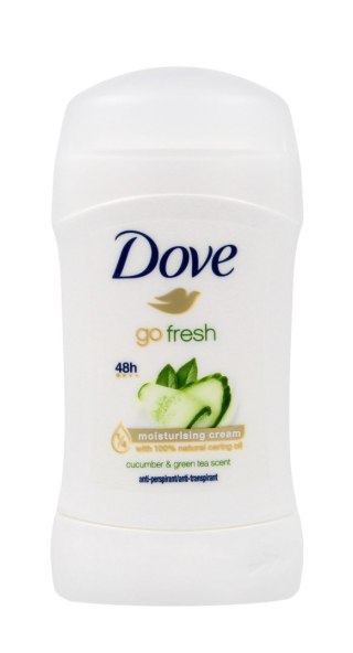 DOVE Go Fresh Antyperspirant damski w sztyfcie Cucumber & Green Tea Scent 40 ml