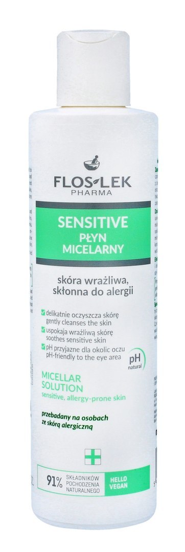 FLOSLEK Pharma Sensitive Płyn micelarny do skóry wrażliwejni skłonnej do alergii 1szt