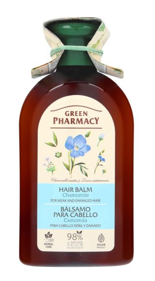 GREEN PHARMACY Balsam do włosów osłabionych i uszkodzonych Rumianek 300 ml