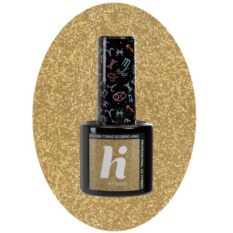 HI HYBRID Lakier hybrydowy Zodiac #460 Golden Topaz Scorpio 5ml HI HYBRID Lakier hybrydowy Zodiac #460 Golden Topaz Scorpio 5ml