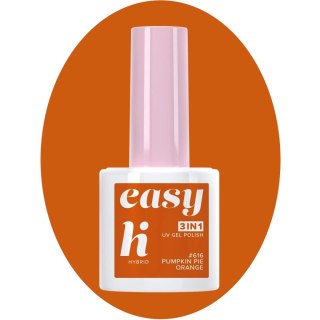 Hi Hybrid Lakier hybrydowy Easy 3w1 #616 Pumpkin Pie Orange 5ml