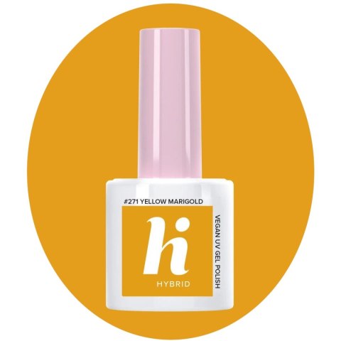 Hi Hybrid Lakier hybrydowy Fiesta #271 Yellow Marigold 5ml Hi Hybrid Lakier hybrydowy Fiesta #271 Yellow Marigold 5ml