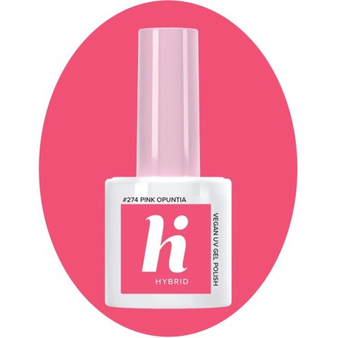 Hi Hybrid Lakier hybrydowy Fiesta #274 Pink Opuntia 5ml Hi Hybrid Lakier hybrydowy Fiesta #274 Pink Opuntia 5ml