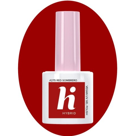 Hi Hybrid Lakier hybrydowy Fiesta #275 Red Sombrero 5ml Hi Hybrid Lakier hybrydowy Fiesta #275 Red Sombrero 5ml