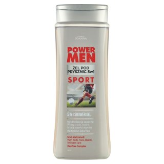 JOANNA Power Men Żel pod prysznic 5w1 Sport - DeoPlex 300 ml