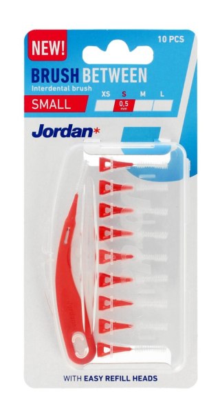 JORDAN Czyściki do przestrzeni międzyzębowych - S (small) 0.5mm 1op.-10szt