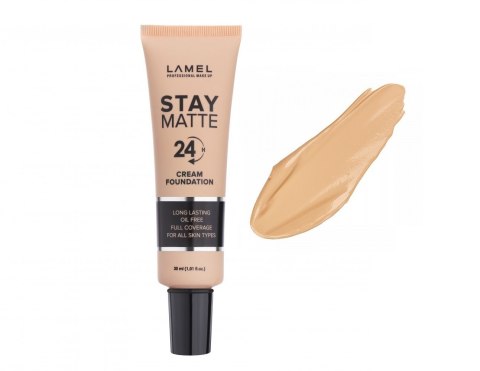 LAMEL Podkład do twarzy Stay Matte 24H nr 404 - Sand 30ml