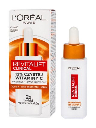 LOREAL Revitalift Clinical Witamina C* Serum rozświetlające 30 ml