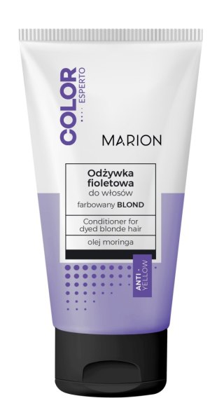 MARION Color Esperto Odżywka fioletowa do włosów - farbowany blond 150 ml