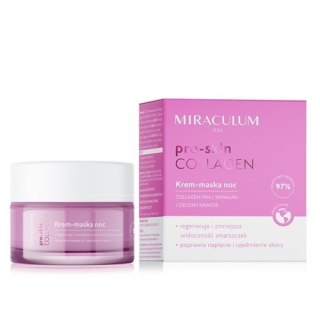 Miraculum Collagen Pro-Skin Krem-maska do twarzy na noc 50ml