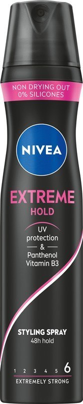 NIVEA Styling Lakier do włosów Extreme Hold - ekstremalnie mocny 250 ml