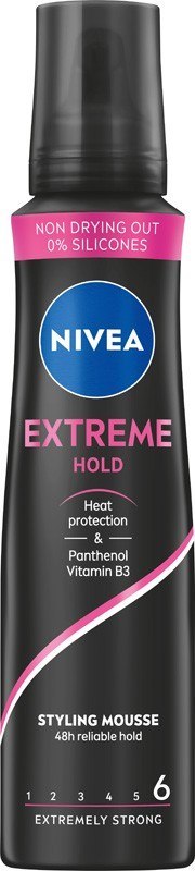 NIVEA Styling Pianka do włosów Extreme Hold - ekstremalnie mocna 250 ml