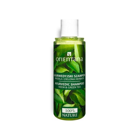 ORIENTANA Ajurwedyjski Szampon do włosów - Neem i Zielona Herbata 210ml ORIENTANA Ajurwedyjski Szampon do włosów - Neem i Zielona Herbata 210ml