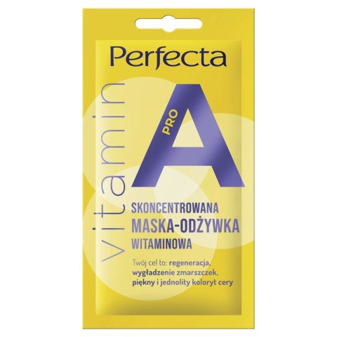 PERFECTA Beauty Vitamin pro A Skoncentrowana maska-odżywka witaminowa 8 ml PERFECTA Beauty Vitamin pro A Skoncentrowana maska-odżywka witaminowa 8 ml