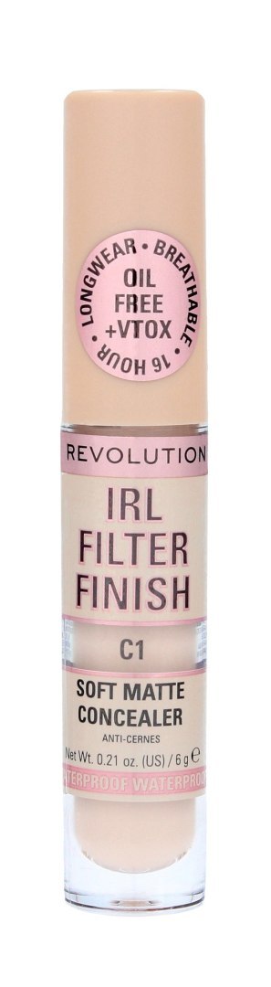 REVOLUTION IRL Filter Finish Korektor w płynie C1 6 ml REVOLUTION IRL Filter Finish Korektor w płynie C1 6 ml