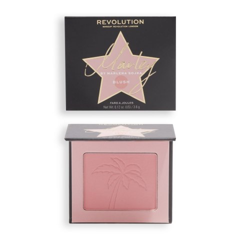 REVOLUTION X Marley by Marlena Sojka Blusher róż do twarzy 3.6g REVOLUTION X Marley by Marlena Sojka Blusher róż do twarzy 3.6g