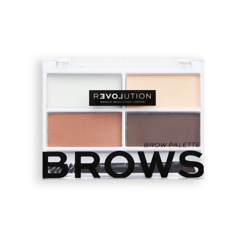 REVOLUTION Relove Brows Medium Paletka do modelowania brwi REVOLUTION Relove Brows Medium Paletka do modelowania brwi