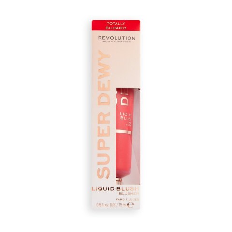 REVOLUTION Super Dewy Róż w płynie Totally Blushed 15ml REVOLUTION Super Dewy Róż w płynie Totally Blushed 15ml