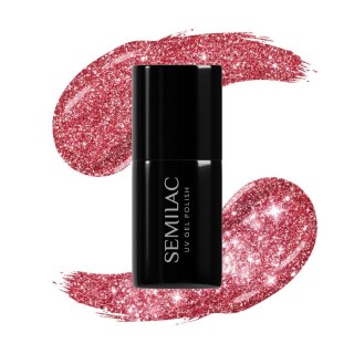 SEMILAC Lakier hybrydowy Flash 457 Glamorous Red 7 ml