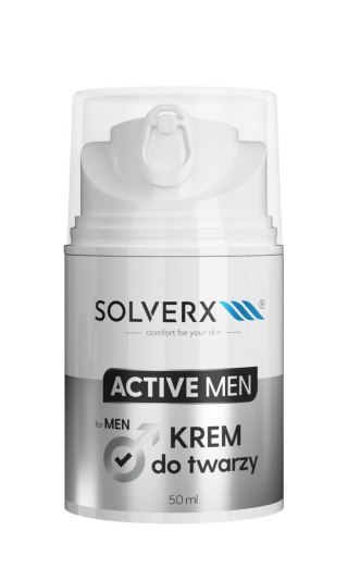 SOLVERX Active Men Krem do twarzy 50ml