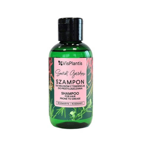 Vis Plantis Secret Garden Szampon do włosów z tendencją do przetłuszczania - Rozmaryn 75ml (mini) Vis Plantis Secret Garden Szampon do włosów z tendencją do przetłuszczania - Rozmaryn 75ml (mini)
