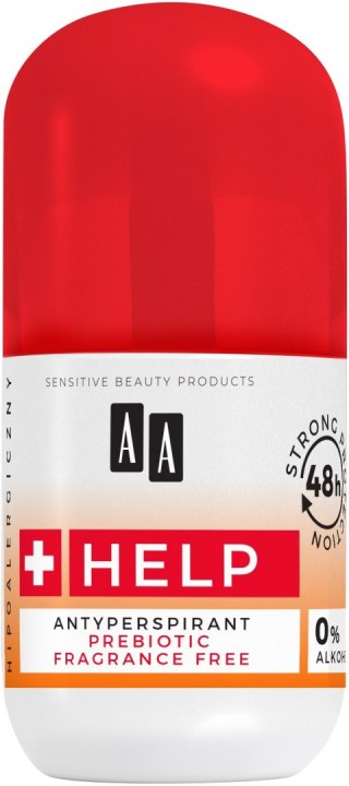 AA HELP Dezodorant antyperspirant roll-on Prebiotic 50ml