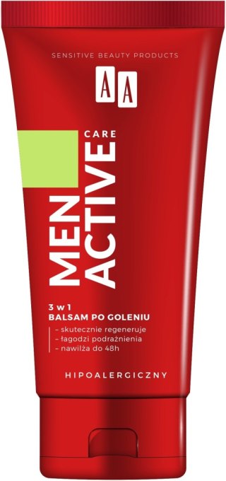 AA Men Active Care Balsam po goleniu 3w1 100ml