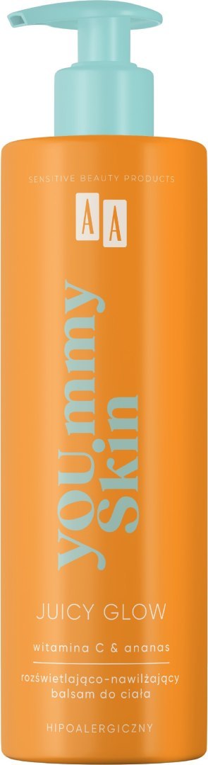 AA YOU.mmy Skin Juicy Glow Balsam do ciała rozświetlająco-nawilżający 400ml