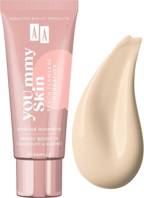 AA You mmy Skin Podkład mineralny nr 01 Vanilla 30ml