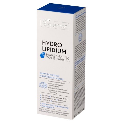 BIELENDA HYDRO LIPIDUM Krem barierowy nawilżająco kojący - skóra sucha 50ml