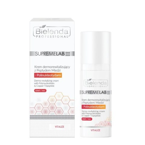 BIELENDA PROFESSIONAL Supremelab Krem dermorewitalizujący z Peptydem Miedzi 50 ml BIELENDA PROFESSIONAL Supremelab Krem dermorewitalizujący z Peptydem Miedzi 50 ml