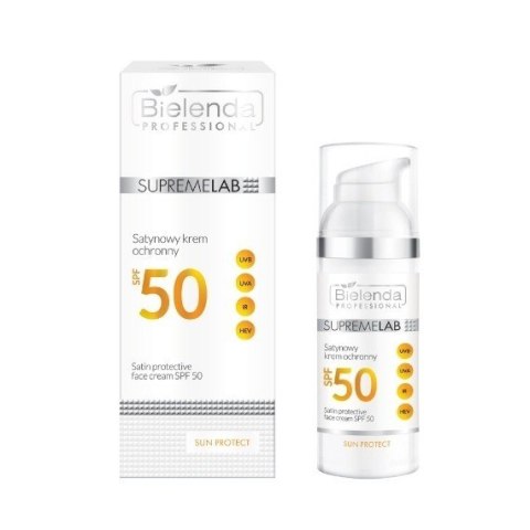 BIELENDA PROFESSIONAL Supremelab Sun Protect, Satynowy krem ochronny SPF50 50 ml