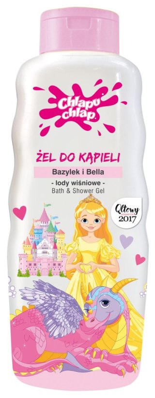 CHLAPU CHLAP Żel do kąpieli Bazylek i Bella - lody wiśniowe 710ml