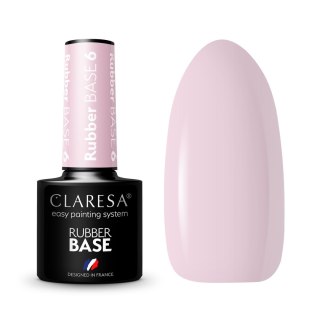 CLARESA Baza pod lakier hybrydowy Rubber - 6 5g