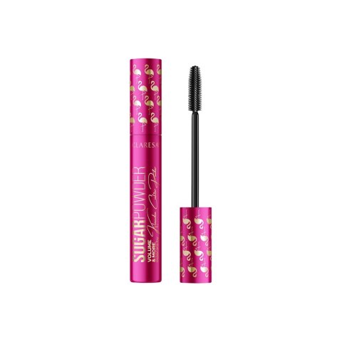 CLARESA Mascara do rzęs SugarPowder Volume & More - czarna 10ml CLARESA Mascara do rzęs SugarPowder Volume & More - czarna 10ml