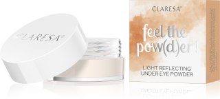 CLARESA Puder sypki pod oczy Feel The Pow(D)er! nr 02 beige 6g