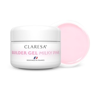 CLARESA Żel budujący do paznokci Builder - Milky Pink 25g