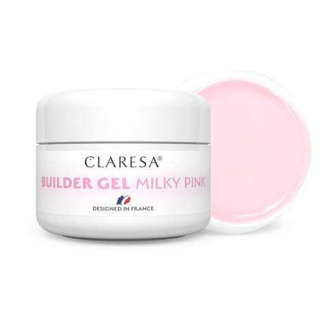 CLARESA Żel budujący do paznokci Builder - Milky Pink 50g