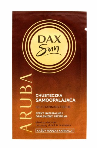 DAX Sun Chusteczka samoopalająca ARUBA - do twarzy i ciała 1szt