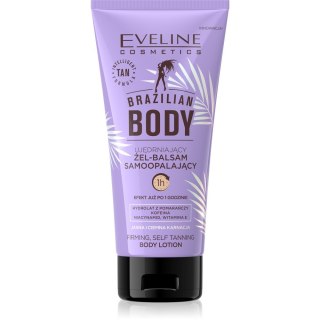 EVELINE Brazilian Body Ujędrniający żel-balsam samoopalający - jasna i ciemna karnacja 150 ml