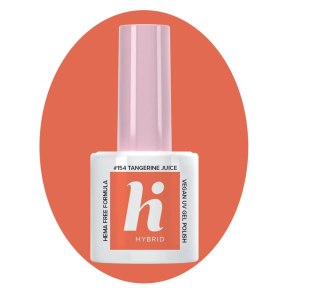 Hi Hybrid HEMA Free Lakier hybrydowy Palm Springs #154 Tangarine Juice 5ml