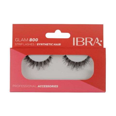 IBRA Rzęsy na pasku Glam 800 - 1 para IBRA Rzęsy na pasku Glam 800 - 1 para