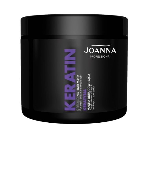 JOANNA PROFESSIONAL KERATIN Maska odbudowująca 500 g JOANNA PROFESSIONAL KERATIN Maska odbudowująca 500 g