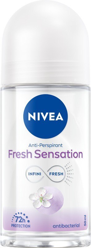 NIVEA Antyperspirant damski w kulce Fresh Sensation 50 ml NIVEA Antyperspirant damski w kulce Fresh Sensation 50 ml