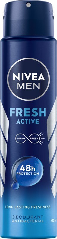 NIVEA MEN Dezodorant w sprayu Fresh Active 250 ml