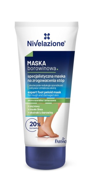 NIVELAZIONE Specjalistyczna maska borowinowa na zrogowacenia stóp 75 ml