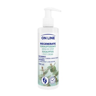 ON LINE Regenerate Krem do stóp eukaliptusowy 190 ml