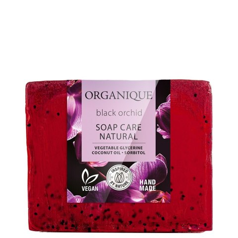 ORGANIQUE Mydło naturalnie pielęgnujące Black Orchid 100g