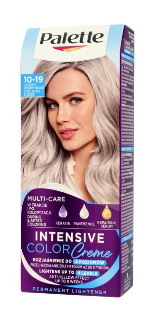 Palette Intensive Color Creme Multi Care Krem koloryzujący nr 10-19 Chłodny Srebrny Blond 1op.