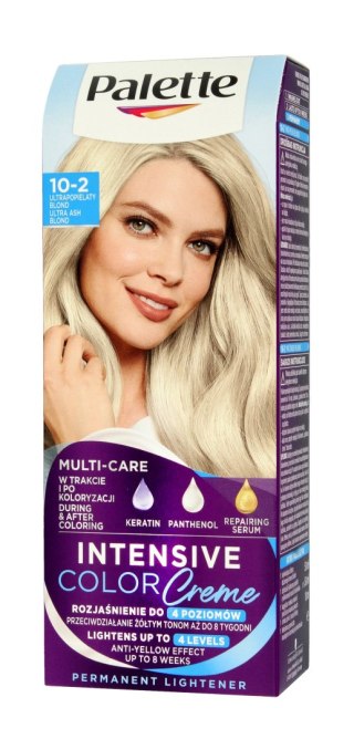 Palette Intensive Color Creme Multi Care Krem koloryzujący nr 10-2 popielaty blond 1op.